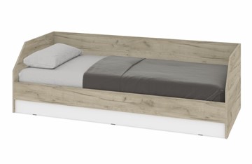 Подростковая кровать Modern О81, Серый дуб - Белый в Южно-Сахалинске