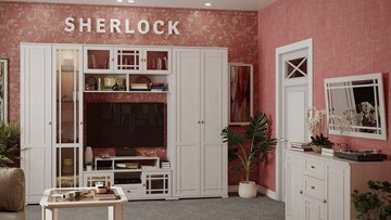 Набор мебели для гостиной Sherlock №3, Ясень Анкор светлый в Южно-Сахалинске