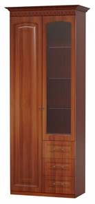 Шкаф 2-дверный Марибель Гармония-4, МЦН комбинированный в Южно-Сахалинске