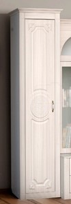 Шкаф 1-дверный Венеция, ясень анкор светлый/сандал белый матовый в Южно-Сахалинске