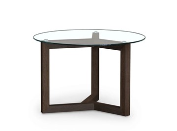 Стеклянный столик Оникс-8, Венге/Прозрачное стекло в Южно-Сахалинске