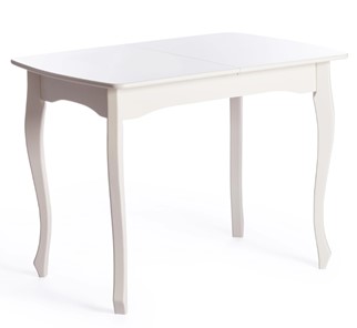 Кухонный стол раскладной Caterina Provence, бук/мдф, 100+30x70x75, Ivory white арт.19129 в Южно-Сахалинске