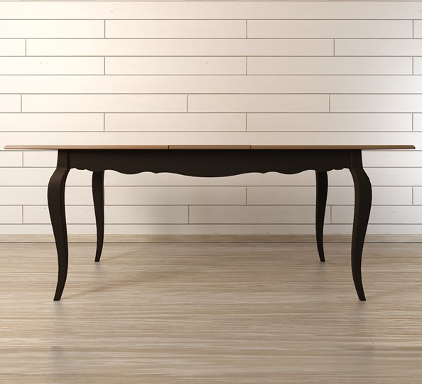 Кухонный стол раздвижной Leontina (ST9338BLK) Черный в Южно-Сахалинске - изображение 1