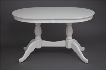Кухонный стол раскладной Лилия-1300 (слоновая кость) 78,5x82x130+35 в Южно-Сахалинске