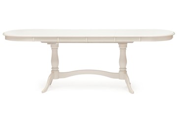 Обеденный раздвижной стол Siena ( SA-T6EX2L ) 150+35+35х80х75, ivory white (слоновая кость 2-5) арт.12490 в Южно-Сахалинске