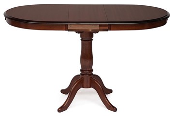 Овальный стол на кухню Solerno (ME-T4EX) 70х100+29х75, MAF Brown арт.10481 в Южно-Сахалинске