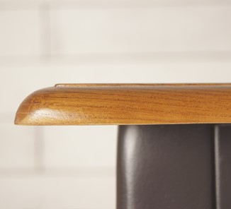Кухонный обеденный стол Leontina с ящиком (ST9337MBLK) Черный в Южно-Сахалинске - предосмотр 5