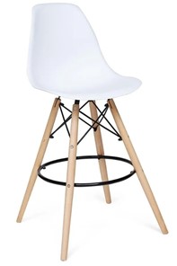 Барный стул Cindy Bar Chair (mod. 80) 46х55х106 белый арт.12656 в Южно-Сахалинске