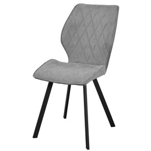 Обеденный стул Челси СРП-038 серый/черный в Южно-Сахалинске