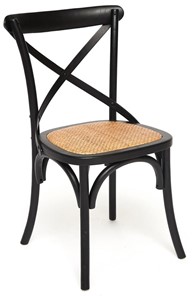 Кухонный стул CROSS (mod.CB2001) 49,5х53,5х87 черный арт.12472 в Южно-Сахалинске