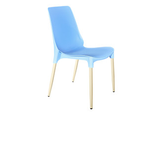 Обеденный стул SHT-ST75/S424-C (голубой/ваниль) в Южно-Сахалинске