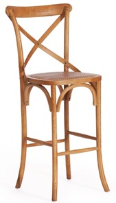 Барный стул CROSS BAR (mod.CE6002) 49,5х52,5х117 Груша (№3) арт.12820 в Южно-Сахалинске