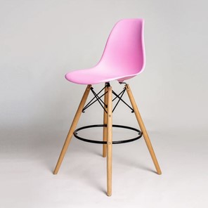 Барный стул derstuhl DSL 110 Wood bar (розовый) в Южно-Сахалинске