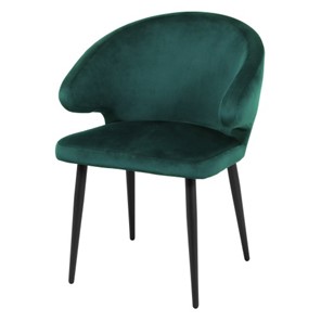 Обеденный стул Томас  СРП-067 Люкс веллюто-темно-зеленый в Южно-Сахалинске