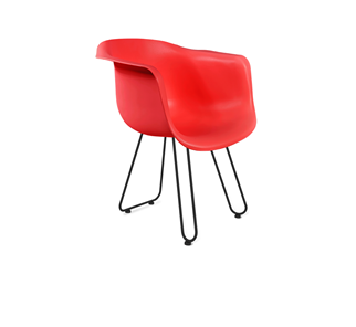 Обеденный стул SHT-ST31/S106 (красный/черный муар) в Южно-Сахалинске