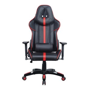 Компьютерное кресло Brabix GT Carbon GM-120 (две подушки, экокожа, черное/красное) 531931 в Южно-Сахалинске