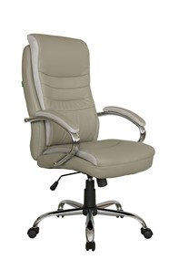 Кресло компьютерное Riva Chair 9131 (Серо-бежевый) в Южно-Сахалинске