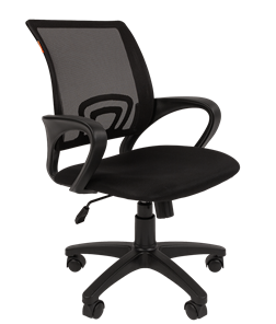 Офисное кресло CHAIRMAN 696 black Сетчатый акрил DW62 черный в Южно-Сахалинске