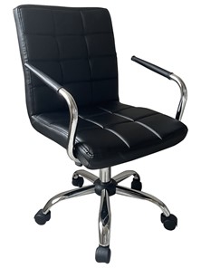 Офисное кресло C8545  BLACK (чёрный) в Южно-Сахалинске