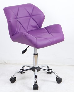 Кресло офисное LOOZ фиолетовый в Южно-Сахалинске