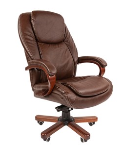 Кресло CHAIRMAN 408, коричневый в Южно-Сахалинске
