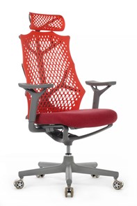 Кресло для офиса Ego (A644), красный в Южно-Сахалинске