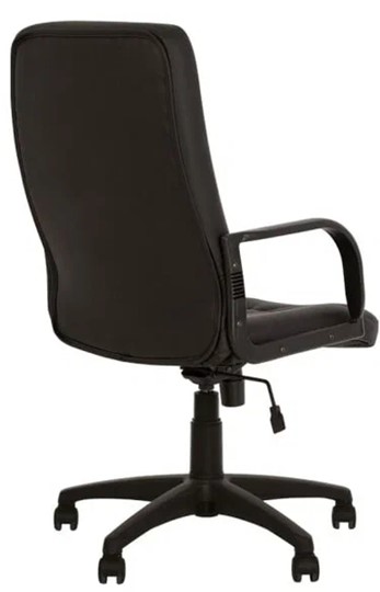 Офисное кресло MANAGER (PL64) экокожа ECO-30, черная в Южно-Сахалинске - изображение 3