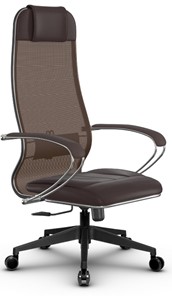 Кресло офисное МЕТТА B 1m 5/K116, Основание 17832 темно-коричневый в Южно-Сахалинске