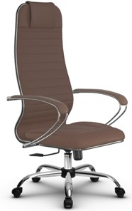 Кресло офисное МЕТТА B 1m 6K1/K116, Основание 17833 светло-коричневый в Южно-Сахалинске