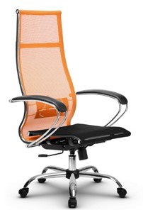 Офисное кресло МЕТТА B 1m 7/K131, Основание 17833 оранжевый/черный в Южно-Сахалинске