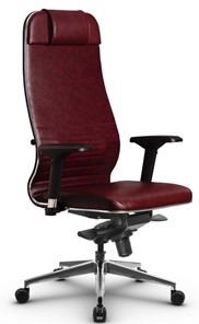 Кресло офисное Metta L 1m 38K2/4D мультиблок, нижняя часть 17839 бордовый в Южно-Сахалинске