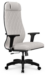 Кресло офисное Мetta L 1m 40M/2D Infinity Easy Clean (MPES) топган, нижняя часть 17831 белый в Южно-Сахалинске