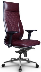 Офисное кресло Metta L 1m 44M/4D мультиблок, нижняя часть 17839 бордовый в Южно-Сахалинске