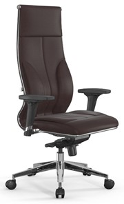 Офисное кресло Мetta L 1m 46/2D Infinity Easy Clean (MPES) мультиблок, нижняя часть 17839 темно-коричневый в Южно-Сахалинске