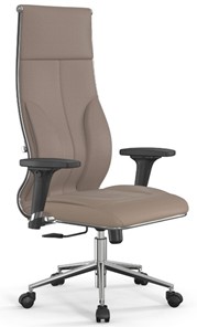Офисное кресло Мetta L 1m 46/2D Infinity Easy Clean (MPES) топган, нижняя часть 17852 темно-бежевый в Южно-Сахалинске