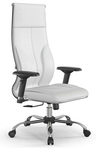 Офисное кресло Мetta L 1m 46/4D Infinity Easy Clean топган, нижняя часть 17833 белый в Южно-Сахалинске