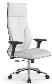 Офисное кресло Мetta L 1m 46/4D Infinity Easy Clean топган, нижняя часть 17852 белый в Южно-Сахалинске