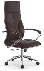 Кресло офисное Мetta L 1m 46/K Infinity Easy Clean топган, нижняя часть 17852 темно-коричневый в Южно-Сахалинске