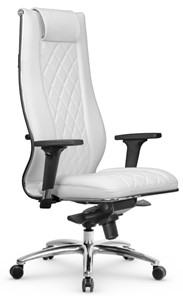 Офисное кресло Метта МЕТТА L 1m 50M/2D Infinity Easy Clean мультиблок, нижняя часть 17838 белый в Южно-Сахалинске