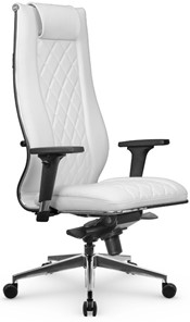 Офисное кресло Метта МЕТТА L 1m 50M/2D Infinity Easy Clean мультиблок, нижняя часть 17839 белый в Южно-Сахалинске