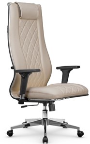 Офисное кресло МЕТТА L 1m 50M/2D Infinity Easy Clean топган, нижняя часть 17834 темно-бежевый в Южно-Сахалинске
