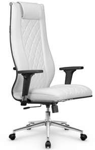 Офисное кресло МЕТТА L 1m 50M/2D Infinity Easy Clean топган, нижняя часть 17852 белый в Южно-Сахалинске