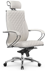 Офисное кресло Metta L 2c 44C/K116 Infinity Easy Clean мультиблок, нижняя часть 17838 белый в Южно-Сахалинске