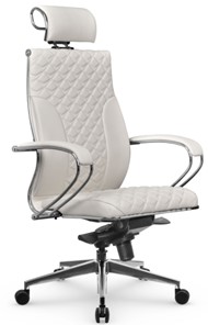 Кресло офисное Metta L 2c 44C/K116 Infinity Easy Clean мультиблок, нижняя часть 17839 белый в Южно-Сахалинске