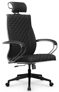 Кресло офисное Metta L 2c 44C/K116 Infinity Easy Clean топган, нижняя часть 17832 черный в Южно-Сахалинске
