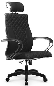 Кресло офисное Metta L 2c 44C/K116 Infinity Easy Clean топган OMS, нижняя часть 17859 черный в Южно-Сахалинске
