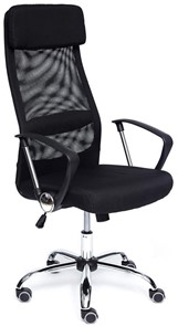 Кресло компьютерное PROFIT ткань, черный/черный, арт.13221 в Южно-Сахалинске