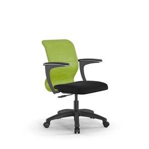 Компьютерное кресло SU-M-4/подл.160/осн.005 зеленый/черный в Южно-Сахалинске