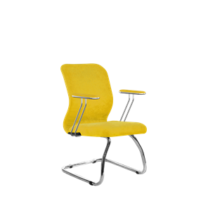 Офисное кресло SU-Mr-4/подл.078/осн.007 желтый в Южно-Сахалинске