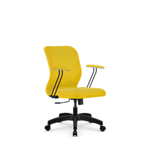 Офисное кресло SU-Mr-4/подл.079/осн.001 желтый в Южно-Сахалинске